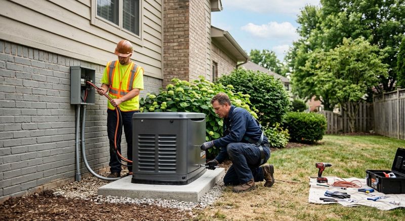 Gas Generator Installation in Conroe, TX